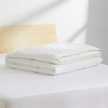 image:imageBrooklinen All Season Luxury Down Comforter 100 Natural Canadian Duck Down Duvet Insert  700 Fill Power 100 Cotton Shell Baffle Box Construction KingCali King Size Comforter  Allseason warmth from natural down in a 100 cotton shell bafflebox build stays fluffy amp even hotelquality comfortUltra Warm White