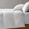 image:imageBrooklinen All Season Luxury Down Comforter 100 Natural Canadian Duck Down Duvet Insert  700 Fill Power 100 Cotton Shell Baffle Box Construction KingCali King Size Comforter  Allseason warmth from natural down in a 100 cotton shell bafflebox build stays fluffy amp even hotelquality comfortWhite