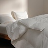 image:imageBrooklinen All Season Luxury Down Comforter 100 Natural Canadian Duck Down Duvet Insert  700 Fill Power 100 Cotton Shell Baffle Box Construction KingCali King Size Comforter  Allseason warmth from natural down in a 100 cotton shell bafflebox build stays fluffy amp even hotelquality comfortWhite