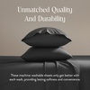 image:imageBrooklinen Sateen 4Pc Sheet Set HotelQuality Luxury  King White  Butterysoft 100 longstaple cotton sateen silky amp hotelquality softest sheets breathable amp durable cool amp luxuriousSlate