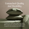 image:imageBrooklinen Sateen Duvet Cover HotelQuality Luxury  TwinTXL Abyss Blue  Silkysmooth 100 cotton sateen duvet cover soft amp hotelquality corner ties amp button closure secure your insertFresh Moss