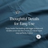 image:imageBrooklinen Sateen Duvet Cover HotelQuality Luxury  TwinTXL Abyss Blue  Silkysmooth 100 cotton sateen duvet cover soft amp hotelquality corner ties amp button closure secure your insertAbyss