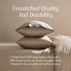 image:imageBrooklinen Sateen Duvet Cover HotelQuality Luxury  TwinTXL Abyss Blue  Silkysmooth 100 cotton sateen duvet cover soft amp hotelquality corner ties amp button closure secure your insertPebble