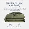 image:imageBrooklinen Sateen Duvet Cover HotelQuality Luxury  TwinTXL Abyss Blue  Silkysmooth 100 cotton sateen duvet cover soft amp hotelquality corner ties amp button closure secure your insertFresh Moss