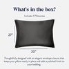 image:imageBrooklinen Silk Pillowcase Luxury Silk AntiFrizz Comfort  King Blush  Set of 2 100 mulberry silk pillowcases antifrizz amp anticrease gentle on skin amp hair help reduce bedhead amp fine linesCarbon