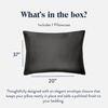 image:imageBrooklinen Silk Pillowcase Luxury Silk AntiFrizz Comfort  King Blush  Set of 2 100 mulberry silk pillowcases antifrizz amp anticrease gentle on skin amp hair help reduce bedhead amp fine linesCarbon