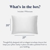 image:imageBrooklinen Silk Pillowcase Luxury Silk AntiFrizz Comfort  King Blush  Set of 2 100 mulberry silk pillowcases antifrizz amp anticrease gentle on skin amp hair help reduce bedhead amp fine linesIvory
