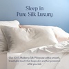image:imageBrooklinen Silk Pillowcase Luxury Silk AntiFrizz Comfort  King Blush  Set of 2 100 mulberry silk pillowcases antifrizz amp anticrease gentle on skin amp hair help reduce bedhead amp fine linesIvory