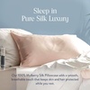 image:imageBrooklinen Silk Pillowcase Luxury Silk AntiFrizz Comfort  King Blush  Set of 2 100 mulberry silk pillowcases antifrizz amp anticrease gentle on skin amp hair help reduce bedhead amp fine linesBlush