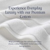 image:imageBrooklinen SuperPlush 100 Turkish Cotton Washcloths  Set of 2 White  Ultraplush 820 GSM Turkish cotton hand towels highly absorbent amp quickdrying soft durable amp machine washableSolid White