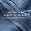 image:imageBrooklinen SuperPlush 100 Turkish Cotton Washcloths  Set of 2 White  Ultraplush 820 GSM Turkish cotton hand towels highly absorbent amp quickdrying soft durable amp machine washableAbyss Blue