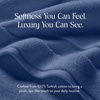 image:imageBrooklinen SuperPlush 100 Turkish Cotton Washcloths  Set of 2 White  Ultraplush 820 GSM Turkish cotton hand towels highly absorbent amp quickdrying soft durable amp machine washableAbyss Blue