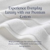 image:imageBrooklinen SuperPlush 100 Turkish Cotton Washcloths  Set of 2 White  Ultraplush 820 GSM Turkish cotton hand towels highly absorbent amp quickdrying soft durable amp machine washableWhite