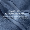 image:imageBrooklinen SuperPlush 100 Turkish Cotton Washcloths  Set of 2 White  Ultraplush 820 GSM Turkish cotton hand towels highly absorbent amp quickdrying soft durable amp machine washableAbyss Blue