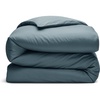 image:imageBrooklinen Sateen Duvet Cover HotelQuality Luxury  TwinTXL Abyss Blue  Silkysmooth 100 cotton sateen duvet cover soft amp hotelquality corner ties amp button closure secure your insertAegean