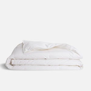 image:imageBrooklinen All Season Luxury Down Comforter 100 Natural Canadian Duck Down Duvet Insert  700 Fill Power 100 Cotton Shell Baffle Box Construction KingCali King Size Comforter  Allseason warmth from natural down in a 100 cotton shell bafflebox build stays fluffy amp even hotelquality comfortWhite