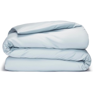 image:imageBrooklinen Sateen Duvet Cover HotelQuality Luxury  TwinTXL Abyss Blue  Silkysmooth 100 cotton sateen duvet cover soft amp hotelquality corner ties amp button closure secure your insertFrost