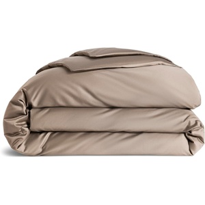 image:imageBrooklinen Sateen Duvet Cover HotelQuality Luxury  TwinTXL Abyss Blue  Silkysmooth 100 cotton sateen duvet cover soft amp hotelquality corner ties amp button closure secure your insertOak