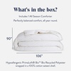 image:imageBrooklinen All Season Luxury Down Alternative Comforter  KingCalifornia King Comforter Size Cozy Soft Bedding w 100 Cotton Sateen Shell Vegan amp Baffle Box Construction  Ideal for All Sleepers