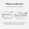 image:imageBrooklinen Bath Towels Soft amp Durable Machine Washable  White  Ultraplush 770 GSM Turkish cotton bath towels highly absorbent amp quickdrying soft durable amp machine washable