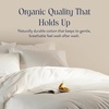 image:imageBrooklinen Duvet Cover Soft amp Durable Machine Washable  FullQueen White  Soft breathable 100 GOTScertified organic cotton duvet cover corner ties amp button closure secure your insertWhite