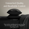 image:imageBrooklinen Percale 4Pc Sheet Set for Hot Sleepers  Full Abyss Blue  Cool crisp percale weave in 100 longstaple cotton breathable for hot sleepers machine washable lightweight amp durableSlate
