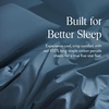image:imageBrooklinen Percale 4Pc Sheet Set for Hot Sleepers  Full Abyss Blue  Cool crisp percale weave in 100 longstaple cotton breathable for hot sleepers machine washable lightweight amp durableAbyss