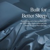 image:imageBrooklinen Percale 4Pc Sheet Set for Hot Sleepers  Full Abyss Blue  Cool crisp percale weave in 100 longstaple cotton breathable for hot sleepers machine washable lightweight amp durableAbyss