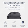 image:imageBrooklinen Percale Duvet Cover Crisp amp Cooling  FullQueen Abyss  Cool crisp 100 cotton percale duvet cover breathable amp lightweight corner ties amp button closure secure your insertSlate