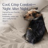 image:imageBrooklinen Percale Duvet Cover Crisp amp Cooling  FullQueen Abyss  Cool crisp 100 cotton percale duvet cover breathable amp lightweight corner ties amp button closure secure your insertPebble