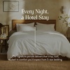 image:imageBrooklinen Percale Duvet Cover Crisp amp Cooling  FullQueen Abyss  Cool crisp 100 cotton percale duvet cover breathable amp lightweight corner ties amp button closure secure your insertWhite