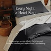 image:imageBrooklinen Percale Duvet Cover Crisp amp Cooling  FullQueen Abyss  Cool crisp 100 cotton percale duvet cover breathable amp lightweight corner ties amp button closure secure your insertSlate