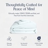 image:imageBrooklinen Percale Duvet Cover Crisp amp Cooling  FullQueen Abyss  Cool crisp 100 cotton percale duvet cover breathable amp lightweight corner ties amp button closure secure your insertSky