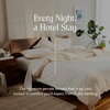 image:imageBrooklinen Percale Duvet Cover Crisp amp Cooling  FullQueen Abyss  Cool crisp 100 cotton percale duvet cover breathable amp lightweight corner ties amp button closure secure your insertCream