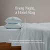 image:imageBrooklinen Percale Duvet Cover Crisp amp Cooling  FullQueen Abyss  Cool crisp 100 cotton percale duvet cover breathable amp lightweight corner ties amp button closure secure your insertSky