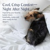 image:imageBrooklinen Percale Duvet Cover Crisp amp Cooling  FullQueen Abyss  Cool crisp 100 cotton percale duvet cover breathable amp lightweight corner ties amp button closure secure your insertWhite