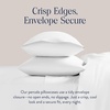 image:imageBrooklinen Percale Pillowcase Set Crisp amp Cooling  Standard Abyss  Set of 2 crisp 100 cotton percale pillowcases with a cool breathable weave gentle on skin amp hair soft amp durableWhite