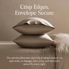 image:imageBrooklinen Percale Pillowcase Set Crisp amp Cooling  Standard Abyss  Set of 2 crisp 100 cotton percale pillowcases with a cool breathable weave gentle on skin amp hair soft amp durablePebble