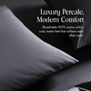 image:imageBrooklinen Percale Pillowcase Set Crisp amp Cooling  Standard Abyss  Set of 2 crisp 100 cotton percale pillowcases with a cool breathable weave gentle on skin amp hair soft amp durableSlate
