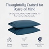 image:imageBrooklinen Percale Pillowcase Set Crisp amp Cooling  Standard Abyss  Set of 2 crisp 100 cotton percale pillowcases with a cool breathable weave gentle on skin amp hair soft amp durableAbyss