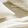 image:imageBrooklinen Percale Pillowcase Set Crisp amp Cooling  Standard Abyss  Set of 2 crisp 100 cotton percale pillowcases with a cool breathable weave gentle on skin amp hair soft amp durableCream
