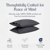 image:imageBrooklinen Percale Pillowcase Set Crisp amp Cooling  Standard Abyss  Set of 2 crisp 100 cotton percale pillowcases with a cool breathable weave gentle on skin amp hair soft amp durableSlate