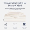 image:imageBrooklinen Sateen 4Pc Sheet Set HotelQuality Luxury  Queen Cream  Butterysoft 100 longstaple cotton sateen silky amp hotelquality softest sheets breathable amp durable cool amp luxurious