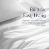 image:imageBrooklinen Sateen Duvet Cover HotelQuality Luxury  Twin White  Silkysmooth 100 cotton sateen duvet cover soft amp hotelquality machine washable soft amp luxurious breathableWhite