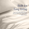 image:imageBrooklinen Sateen Duvet Cover HotelQuality Luxury  Twin White  Silkysmooth 100 cotton sateen duvet cover soft amp hotelquality machine washable soft amp luxurious breathablePebble