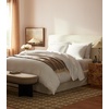 image:imageBrooklinen Sateen Duvet Cover HotelQuality Luxury  Twin White  Silkysmooth 100 cotton sateen duvet cover soft amp hotelquality machine washable soft amp luxurious breathableWhite
