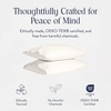 image:imageBrooklinen Sateen Pillowcase Set HotelQuality Luxury  Standard Cream  Set of 2 silky 100 cotton sateen pillowcases with a smooth breathable finish envelope closure keeps pillows tucked