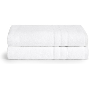 image:imageBrooklinen 100 Turkish Cotton Bath Towels SpaQuality Cotton  Set of 2 WhiteWhite