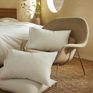 image:imageBrooklinen Pillowcase Set Soft amp Durable  Standard White  Set of 2 soft 100 GOTScertified organic cotton pillowcases with a breathable finish gentle on skin amp hairWhite