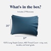 image:imageBrooklinen Luxe Sateen Pillowcase Set Luxury Softness  Standard AbyssAbyss